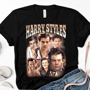 Harry Styles Shirt, One Direction Shirt, Harry Styles Vintage Shirt