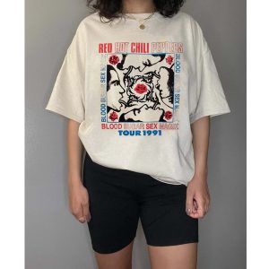 Red Hot Chili Peppers 90’s Vintage Style Unisex T-Shirt