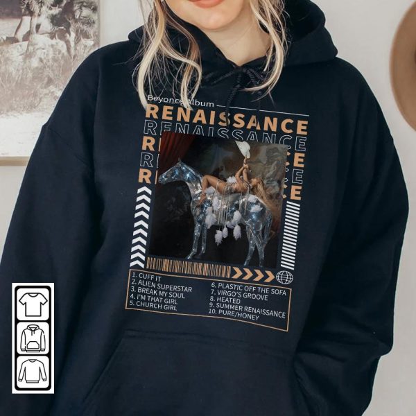 Beyoncé Renaissance Album Full Tracklist Shirt