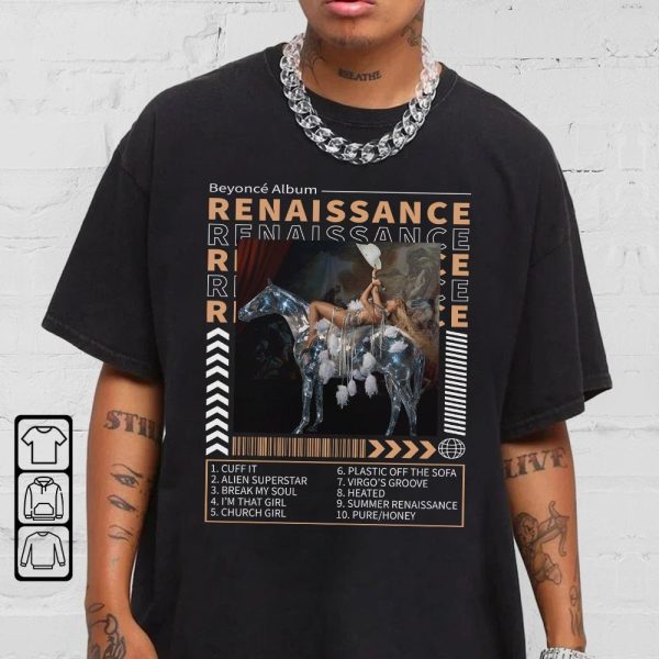 Beyoncé Renaissance Album Full Tracklist Shirt