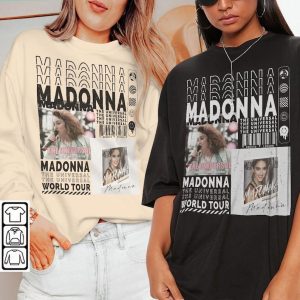 Madonna Music Shirt, Sweatshirt Y2K Merch Vintage 90s Madonna The Celebration Tour 2023 Tickets Album The Universal Tee Hoodie