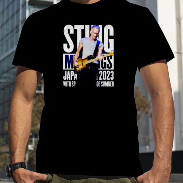 Sting My Songs Summer 2023 New Tour shirt