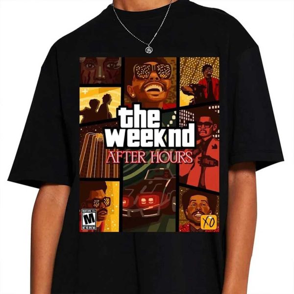 The Weeknd 2023 Tour After Hours T-Shirt