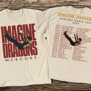 2023 Imagine Dragon Mercury World Tour T-Shirt