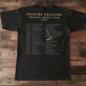 Imagine Dragons Mercury World Tour 2023 T-Shirt, Imagine Dragons Tour 2023