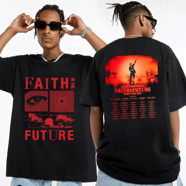 Faith In The Future World Tour 2023 North America Louis Tomlinson Shirt, Louis Tomlinson World Tour Merch Shirt, Tomlinson Shirt