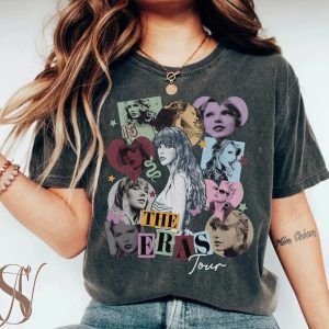 Retro Eras Tour Shirt, TS New Album Midnight, The Eras Tour Shirt, Eras Tour Tee, Y2k TS Eras Tour 2023