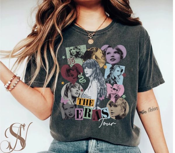 Retro Eras Tour Shirt, TS New Album Midnight, The Eras Tour Shirt, Eras Tour Tee, Y2k TS Eras Tour 2023