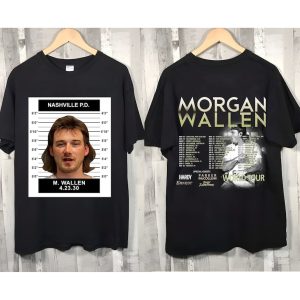 Morgan Wallen Mugshot Tour Country Music Tshirt, Cowboy Tshirt, Wallen Tee, Unisex Vintage Sweatshirt, Music Combs Tshirt, Morgan Wallen Tee