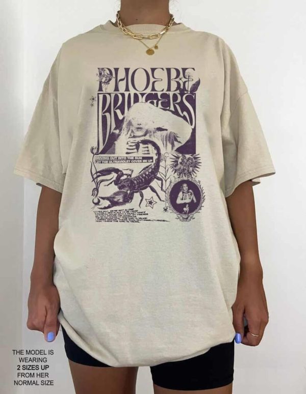 Vintage Phoebe Bridgers Tour Shirt, I Know The End Lyric Tee, Punisher, Aesthetic Band Tee, Phoebe Bridgers Reunion 2022, Phoebe On Tour