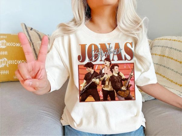 Vintage Jonas Brothers  Shirt, Joe Jonas Homage shirt, Jonas Brothers Fan Tees, Jonas Retro 90’s Sweater, Jonas Brother Merch