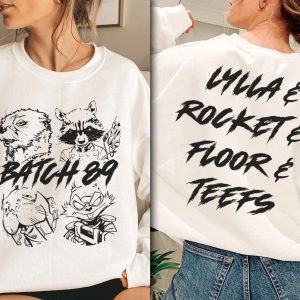 Rocket And Friends Shirt, Batch 89 Shirt, Guardians Galaxy Vol 3 Shirt, Rocket Raccoon Shirt, Good To Have Friends, Lylla Rocket Floor Teefs