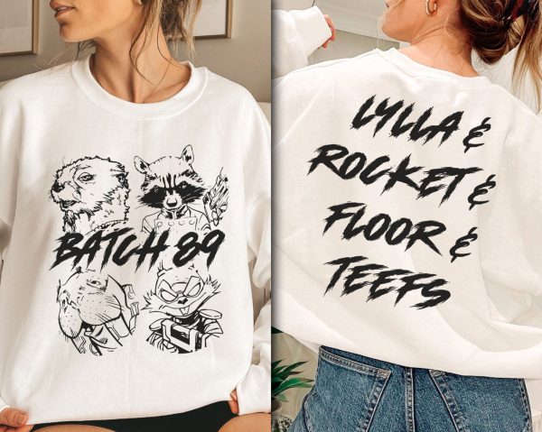 Rocket And Friends Shirt, Batch 89 Shirt, Guardians Galaxy Vol 3 Shirt, Rocket Raccoon Shirt, Good To Have Friends, Lylla Rocket Floor Teefs