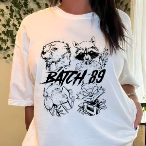 Batch 89 Rocket Shirt, Lylla Rocket Floor Teefs Shirt, Rocket Raccoon And Friends Shirt, Guardians Of The Galaxy 3 Shirt.