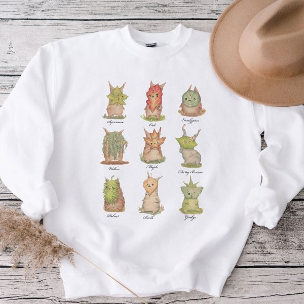 Zelda Korok Shirt, Hylian Shirt, Korok Zelda Plant Shirt, Flora Of Hyrule Shirt, Korok Crewneck Sweatshirt, Tri Force Shirt.