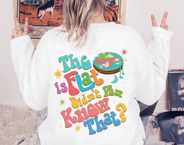 The Earth Is Flat Didn’t You Know That Sweatshirt, Music Concert Shirt, Concert Shirt, BTS Sweatshirt, Army Fan Gift, BTS Funny Shirt