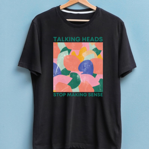 Talking Heads Premium T Shirt, Stop Making Sense Shirt, Talk Head Ultra Soft Cotton Tee