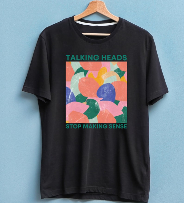 Talking Heads Premium T Shirt, Stop Making Sense Shirt, Talk Head Ultra Soft Cotton Tee