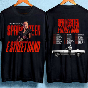 Bruce Springsteen The E Street Band Tour 2023 Tshirt, Music Tour 2023 Tshirt, Singer Tshirt, Tour 2023 Tshirt, Gift For Fan.