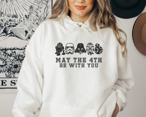 May The Be With You Magic Hoodie,Star Wars Hoodie,May The 4th Be With You Hoodie,Star Wars Hoodie,Family Vacation Hoodie Disneyworld