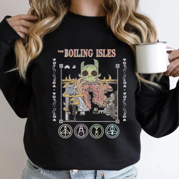 Boilng Isles The Owl House Sweatshirt, TOH King, Luz,The Owl House Sweater, Boilng Isles Hoodie, The Owl House Shirt, The Owl House Fan Gift