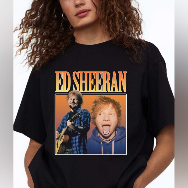 Ed Sheeran Shirt, Ed Sheeran Concert T Shirt, Mathematics America Tour Shirt, 2023 Music Concert Tee, Sheerious Gift, Country Music Shirt