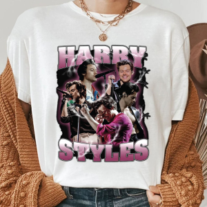 Harry Styles Shirt, Vintage Harry Styles 90s Bootleg T Shirt, Harry Styles Vintage Shirt, Harry Styles Vintage Homage T-Shirt, One Direction