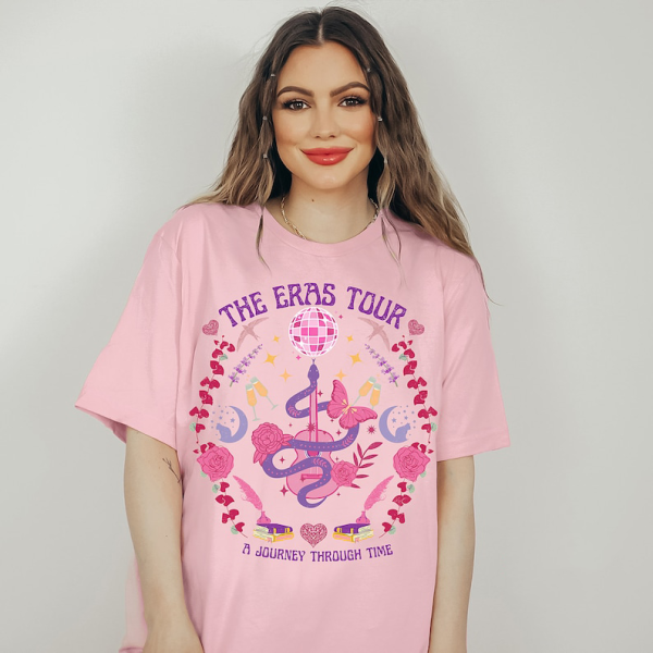 The Eras Tour Tshirt| Graphic Swiftie Shirt | Vintage Concert Tee