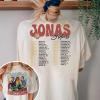 Retro Jonas Brothers  Shirt, Joe Jonas Double sided shirt, Jonas Brothers Tour Shirt, Jonas Retro 90’s Sweater