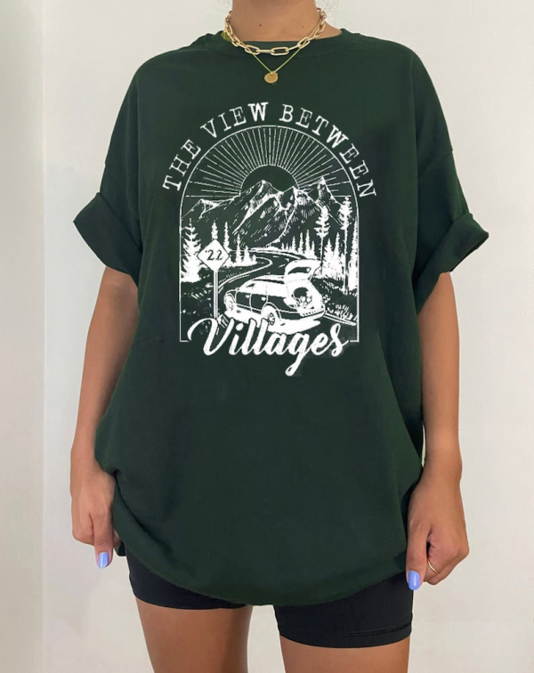 The view between villages Shirt, Noah Kahan Sticky Season tour 2023 Shirts, Noah Kahan SHIRT