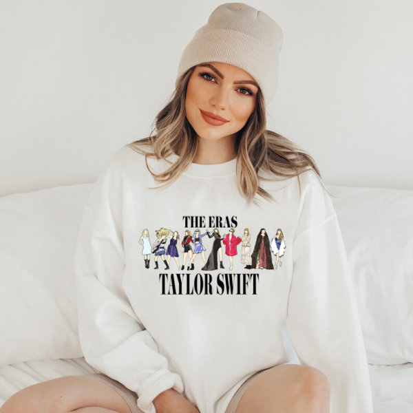 Taylor Swift The Eras Tour Shirt, Swiftie Merch T-Shirt, Back And Front Shirt, Swiftie Eras Tour, Taylor Swift Fan, Vintage Gift, TS Tshirt