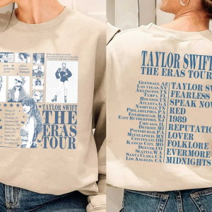 TS The Eras Tour 2023 Shirt Taylor Swiftie Merch Sweatshirt Hoodie TSwift Album Vintage Retro y2k Music Concert Track list Red Midnight 1989