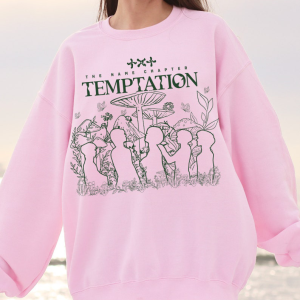 Temptation TXT Sweatshirt | K-pop Sweatshirt, TXT Moa, Lovesick, Tour, Temptation, Blue Hour, Sugar Rush, Light Stick, TXT Tshirt, Crewneck