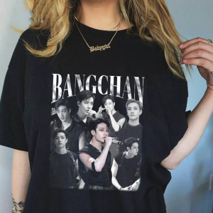 Vintage Bang Chan Shirt , Stray Kids Maniac Tour Unisex Hoodie Unisex T-shirt