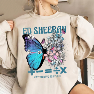 Vintage Butterfly Ed Tour 2023 Ran Mathematic Tour 2023 Shirts Sheeran Tour 2023 Shirt