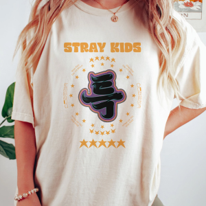 5 Star Stray Kids Shirt. Stray Kids New Album Shirt. Stray Kids Maxident Shirt. Stray Kids Felix 5 Star Shirt