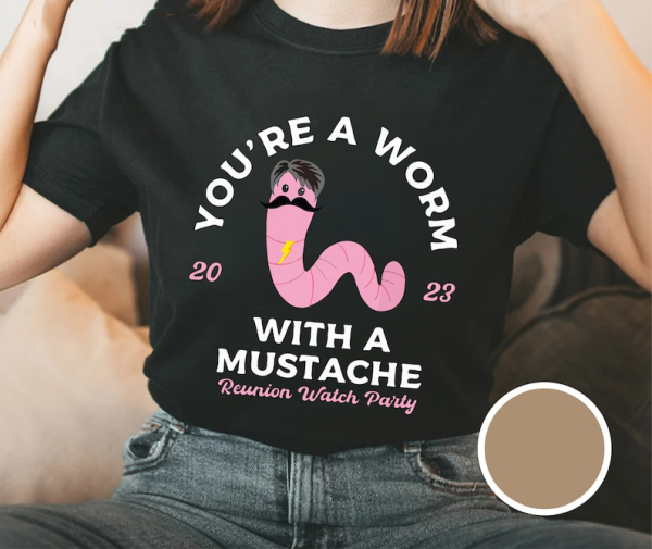 You’re A Worm With A Mustache Shirt, Vanderpump Rules Shirt, Pump Rules Inspired Shirt, Team Ariana, Send It To Darrell Shirt, Unisex TShirt