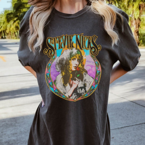 Stevie Nicks Shirt, Vintage Fleetwood Mac Unisex T-shirt Short Sleeve