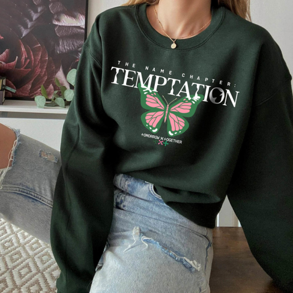 Txt Temptaion Sweatshirt , The Name Chapter Temptation Crewneck Unisex Hoodie