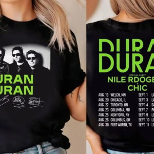 Graphic Duran Duran Future Past Tour T-Shirt, Duran Duran 2023 Tour T-Shirt, Duran Duran Merch Fan Lovers Shirt, Duran Duran Vintage T-Shirt