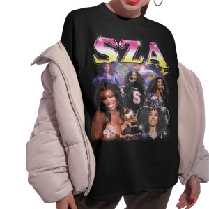 Vintage Bootleg SZA Rap T-Shirt, Rapper Singer Shirt, Unisex Ultra Cotton Tee, SZA TShirt