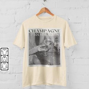 Taylor Music Shirt, Album Cover Retro Music, Champagne Problems, Taylor Graphic Retro Unisex Gift Bootleg Hoodie