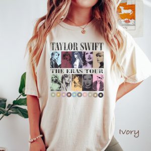 The Eras Tour Vintage Style Tshirt | Swiftie Gift | Taylor Swift Concert Merch