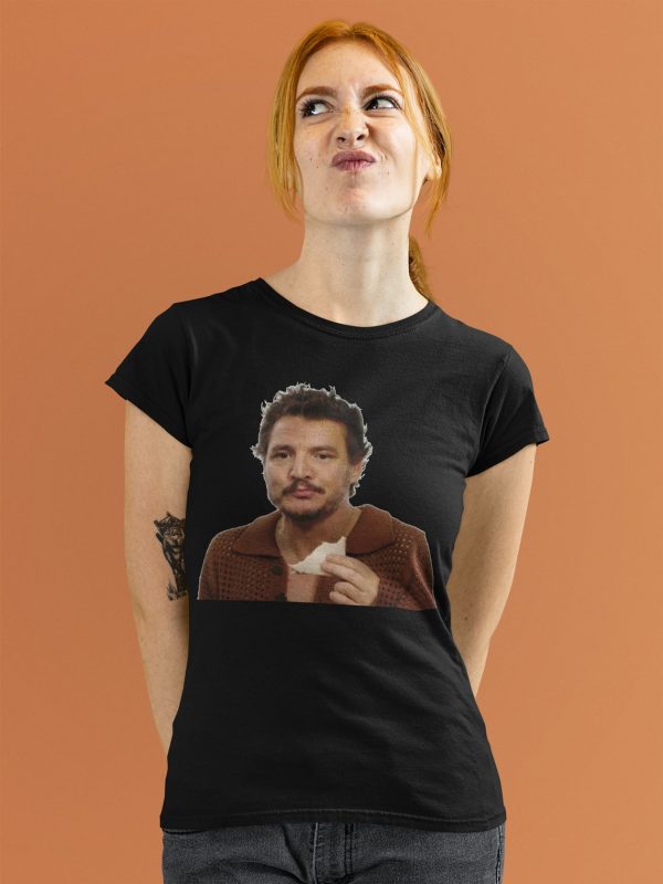 Pedro Pascal Eating Sandwich Shirt, Pedro Pascal Tshirt, pedro pascal meme, narcos, massive talent, Funny shirt, Trendy Shirt, Y2K shirt