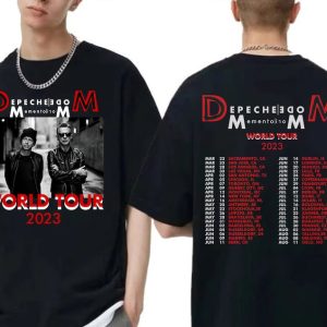 Depeche Mode Memento Mori T-Shirt, Rock Lover Shirt, Depeche Mode World Tour Shirt, 2023 Rock Tour Shirt