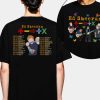 Ed Sheeran Tour Double Sided Shirt, Ed Sheeran Sweatshirt, Ed Sheeran Concert Tee, Mathematics Tour 2023, Ed Sheeran fan Gift