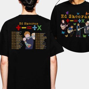 Ed Sheeran Tour 2023 Bad Habit Shirt, Ed Sheeran Concert T Shirt, The Mathletics Tour Shirt, 2023 Music Concert Tee, Music Tour Shirt