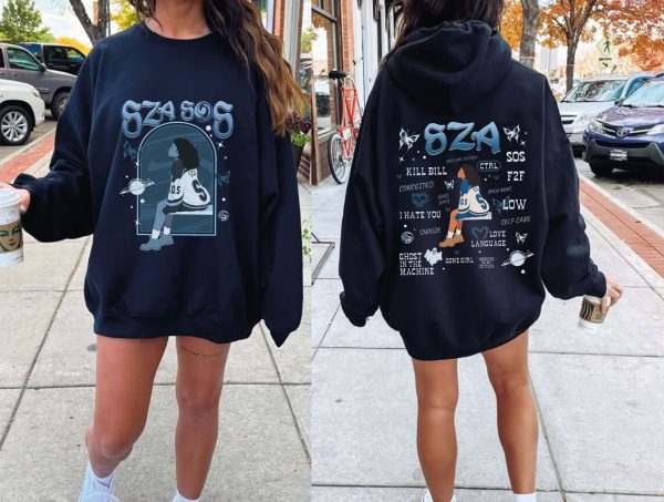 SZA 2 side T-shirt Sweatshirt, SOS Tour 2023, Sza Good Days Graphic Tee, Sza Merch, Kill Bill shirt