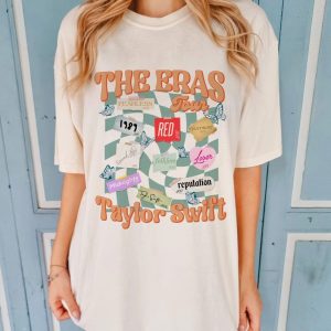 Comfort Colors Retro The Eras Tour TS Shirt, The Eras Tour Merch, Y2K TS The Eras Tour 2023 Shirt