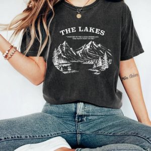 The Lakes Vintage Shirt, The Eras Tour Shirt, Album Song Shirt, Vintage Music Shirt, Eras Tour 2023 Tshirt, Concert Tee, The Lakes Clothing